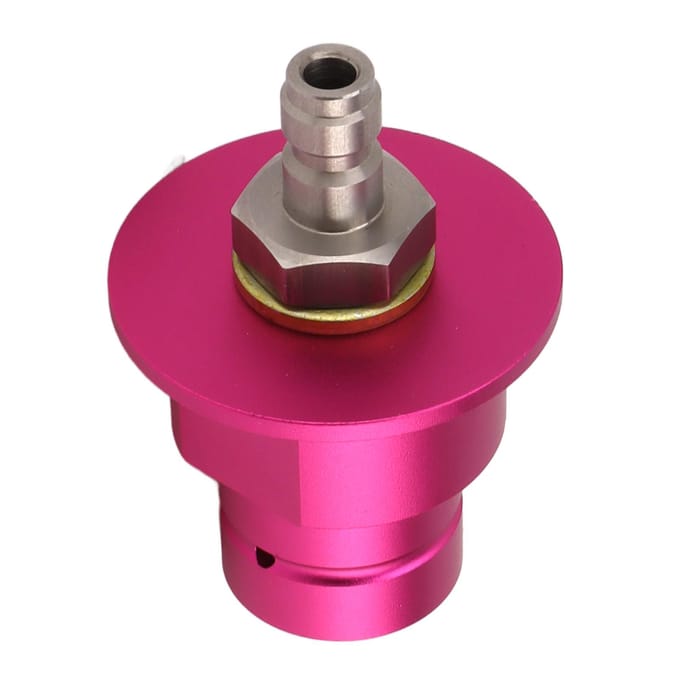 Adaptateur CO2 8mm Connexion Rapide Facile Machine à Eau Gazeuse Machine à Soda Valve Accessoires de Recharge Violet gray