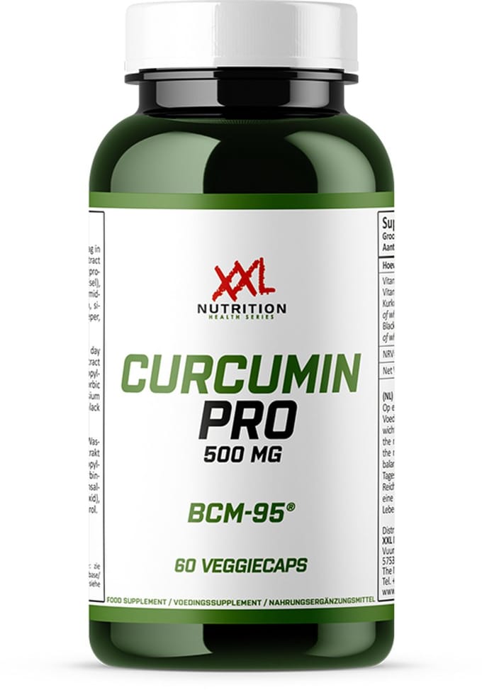 XXL Nutrition Kurkuma Extract BCM-95® (met Bioperine®) - 500 mg - 60 capsules