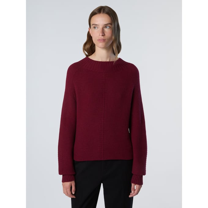 North Sails Trui Mock-neck zadelschouder