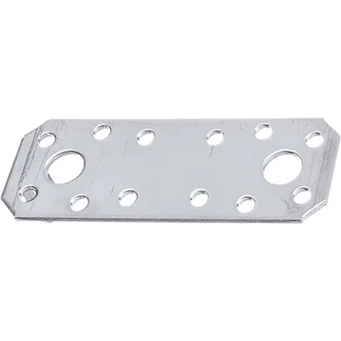 Alberts Verbindingsplaat - Rvs - 96x35x2mm