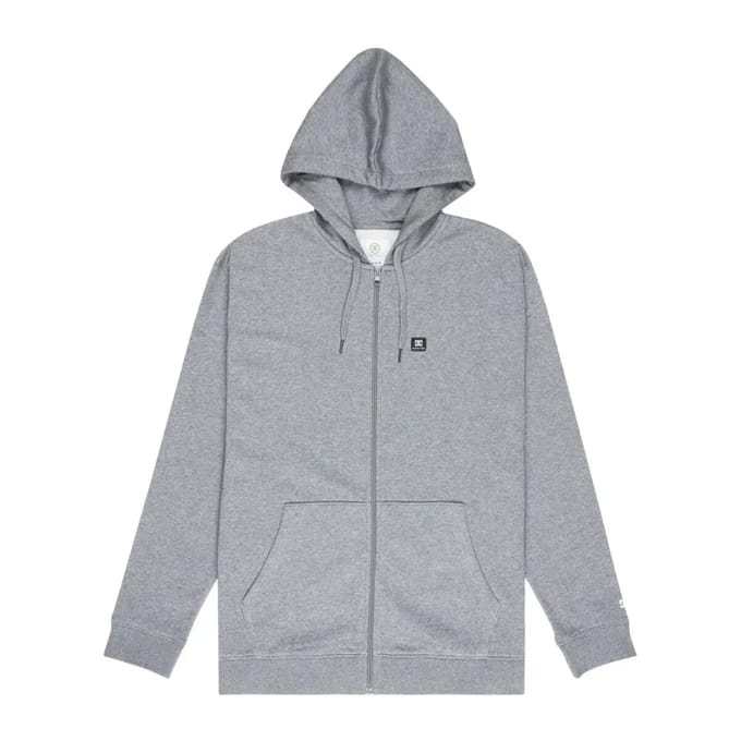 Dc Shoes Lorion Sweatshirt Met Rits Grijs M Man