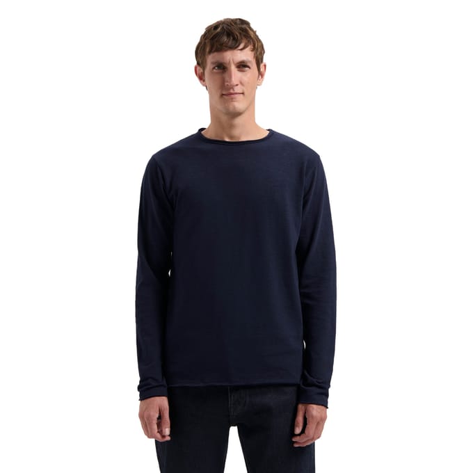 Dstrezzed Newman T-shirt Donkerblauw (navy) - Maat M - Heren