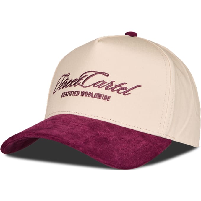 Street Cartel Script Petten Unisex - Paars - One Size - Katoen