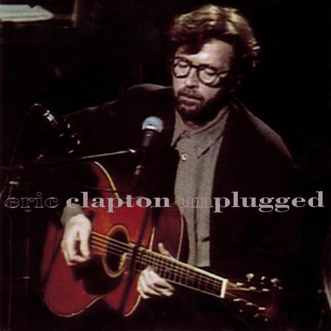 CD ERIC CLAPTON Unplugged 9450242 Reprise 1992 US Rock Gebruikt brown