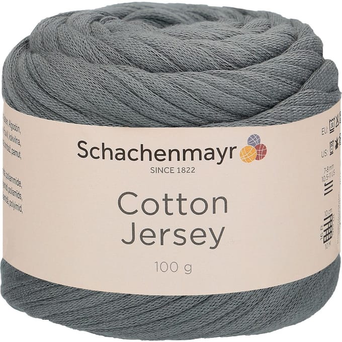 Schachenmayr "Cotton Jersey" - Grafiet