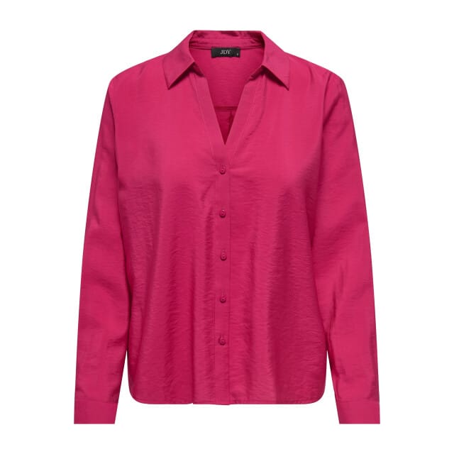 Jacqueline de Yong Camille l/s loose v-neck shirt