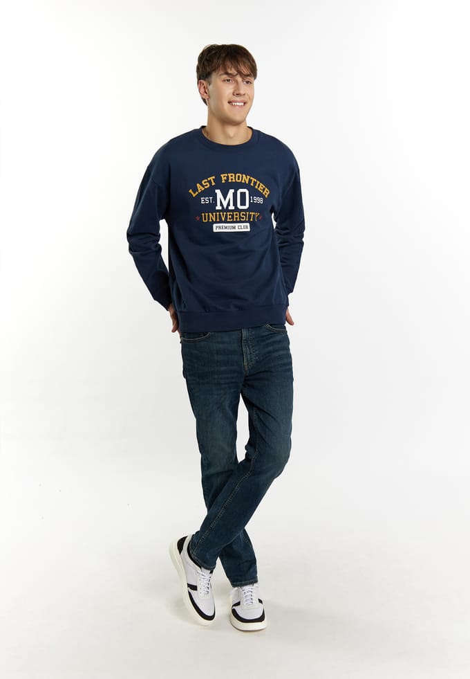 Mo Sweatshirt Heren marine