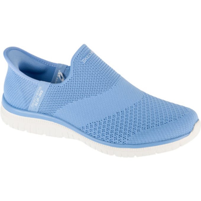 Skechers Hands Free Slip-Ins Virtue Sleek dames instapschoen - Blauw wit - Maat 38