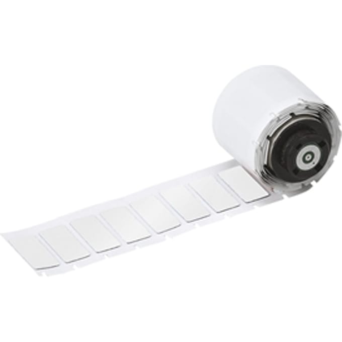 Brady M6-03-7593-WT polyester labels wit | 27 mm x 15 mm (origineel)