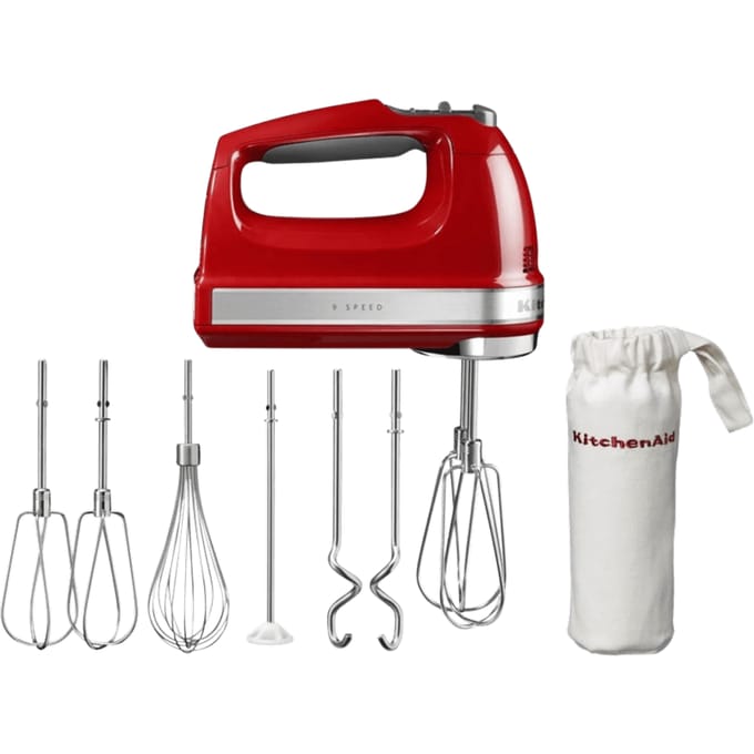 KitchenAid 5KHM9212EE - Handmixer - Appelrood