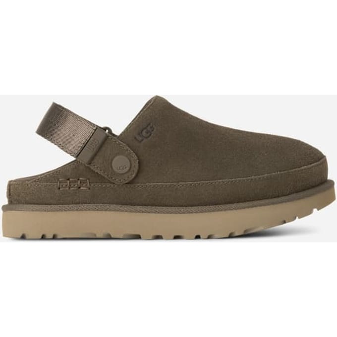 UGG® Goldenstar-klomp in Dense Smoke, Maat 41, Suede