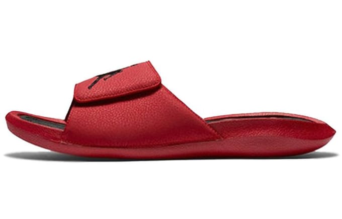 Air Jordan Hydro 6 Slide 'Gym Red Black' 881473-600 45 black