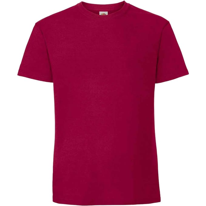 Fruit Of The Loom Mens Ringgesponnen Premium Tshirt (Veenbes)