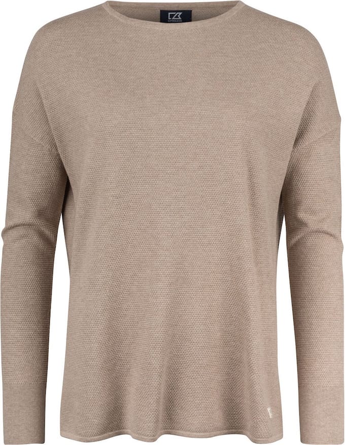 Cutter & Buck Carnation Sweater Dames 355427 - Taupe - M