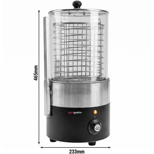GGM Gastro Hot Dog Steamer / Würstchenwärmer - 355 Watt - 3 Temperaturstufen