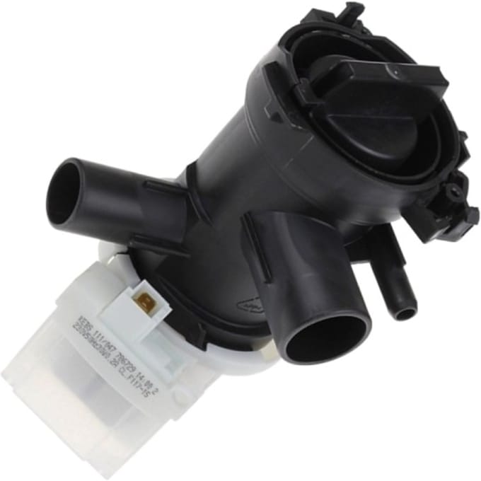 Afvoerpomp wasmachine compleet - pomp geschikt voor Bosch Siemens Balay Neff Constructa - 00145212