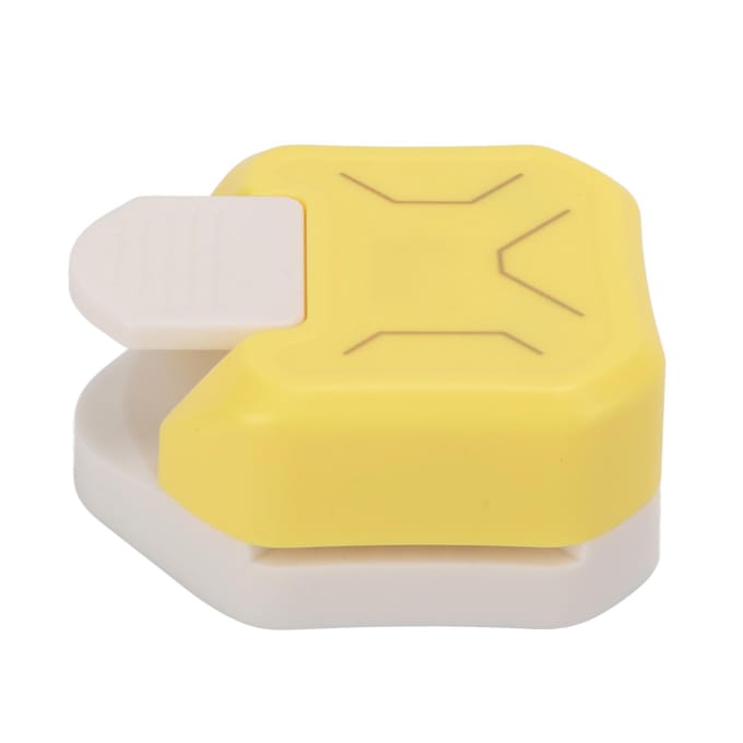 Coupe-angle Mini Portable Polyvalent Jaune Carton Angle Droit Angle de Beauté Machine Poinçon beige