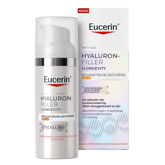 Eucerin Hyaluron-Filler + Longevity Epigenetische Anti-Age Dagcrème SPF30 50ml