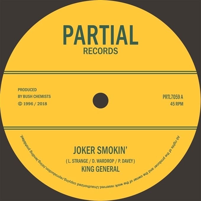King General & Bush Chemists - Joker Smokin' (7" Single)