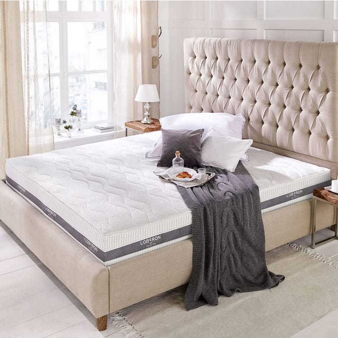 LOBERON Matras 180 x 200 cm set van 2 Turim Hardheid 2 (0 kg - 80 kg)