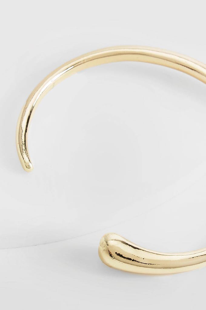 boohoo Dames Gouden Cuff Armband