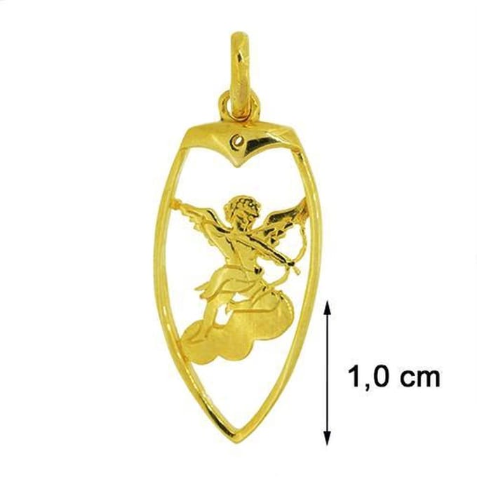 Blinx Jewels Vergulden Hanger Engel Wol Boog