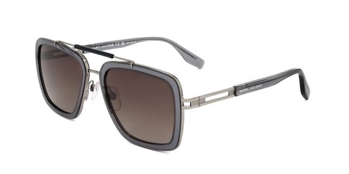 Marc Jacobs 674/S KB7 Zonnebril - Heren - Grijs