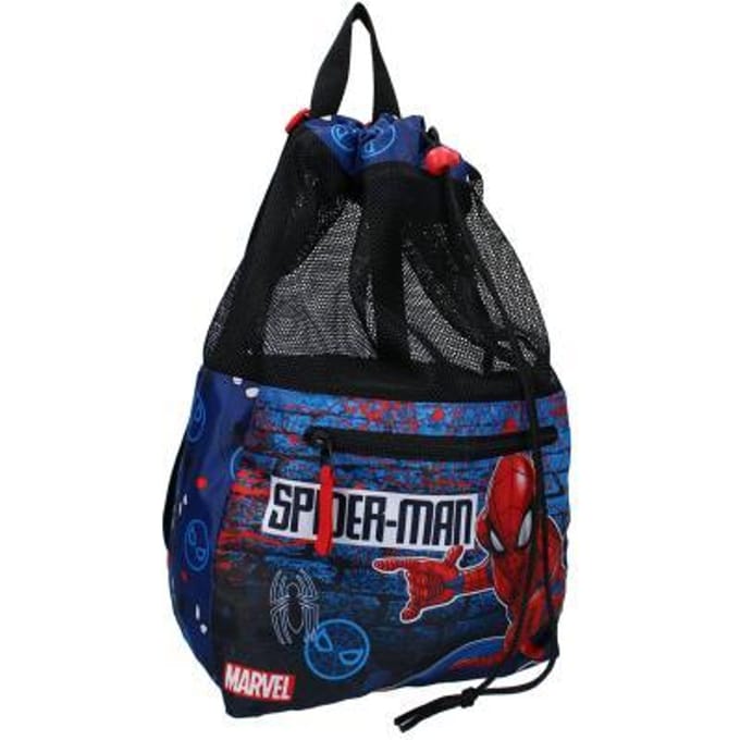 Spider-Man Spiderman Fun Chaser Gymtas Boekentassen en rugzakken