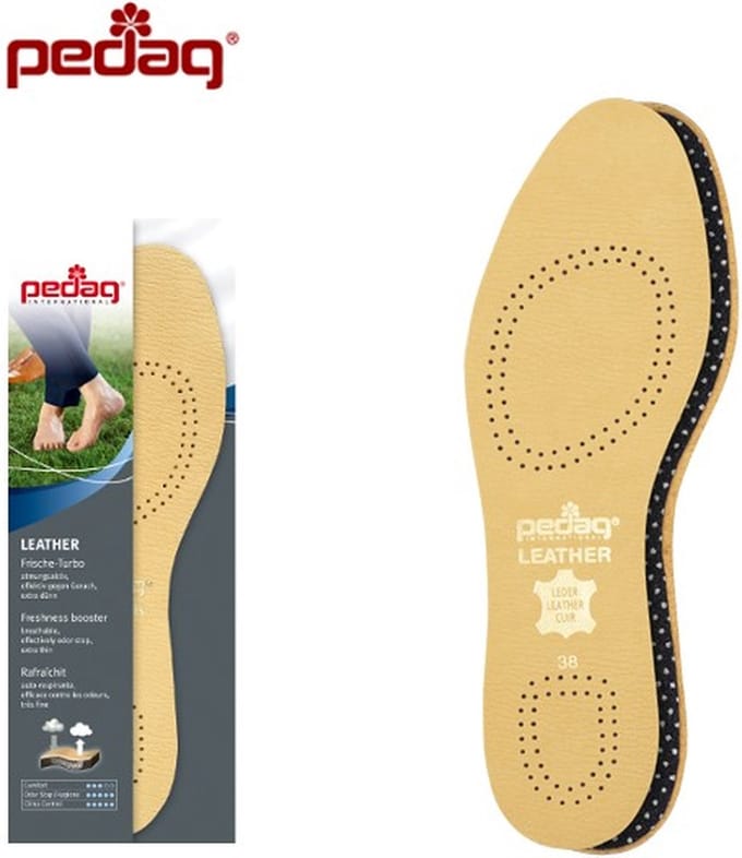 Pedag Royal Leather inlegzolen | leren inlegzool | maat 37