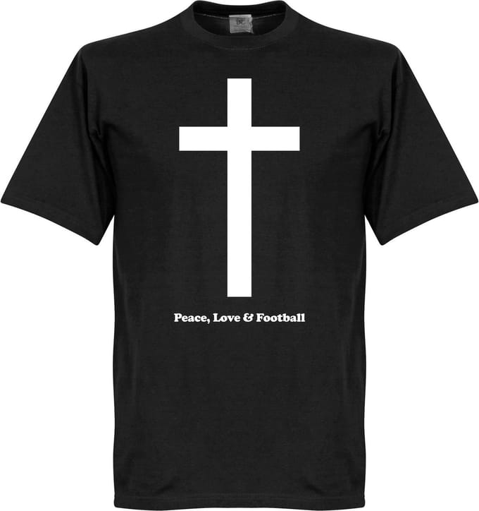 Peace, Love, Football T-shirt - L