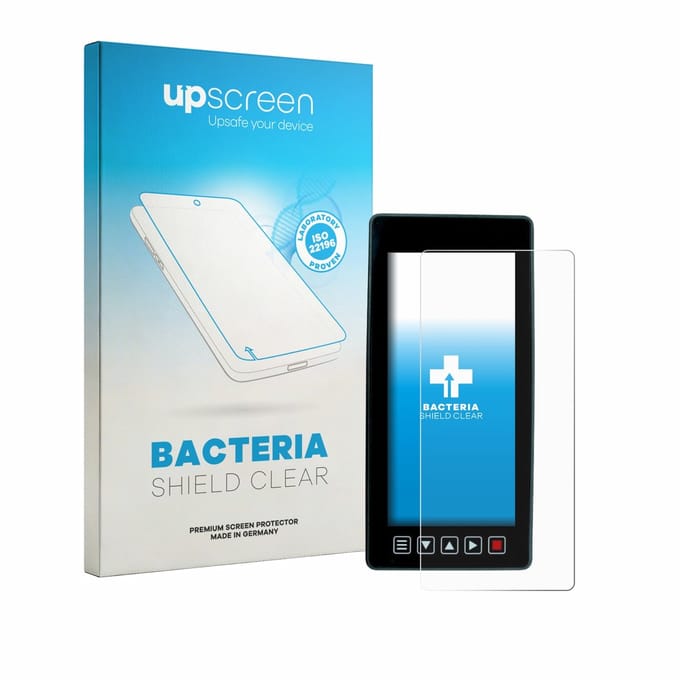 upscreen - Screenprotector voor Dystopiaworld Bike Computer - Folie Beschermfolie transparant antibacterieel