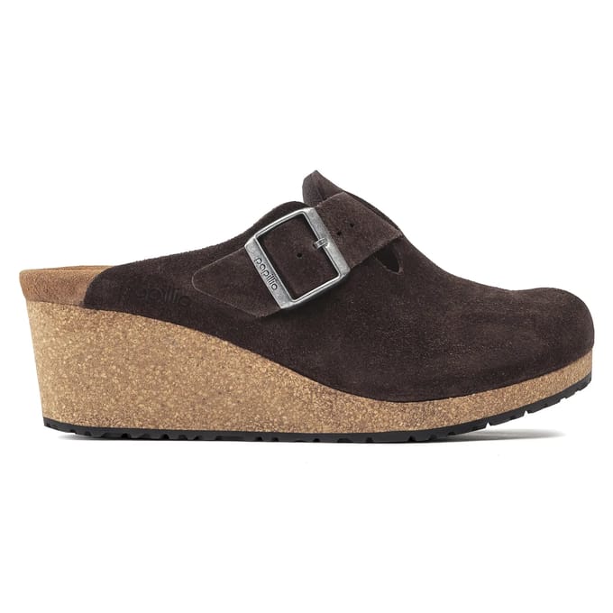 Damesklompen Papillio Fanny Suede Leather