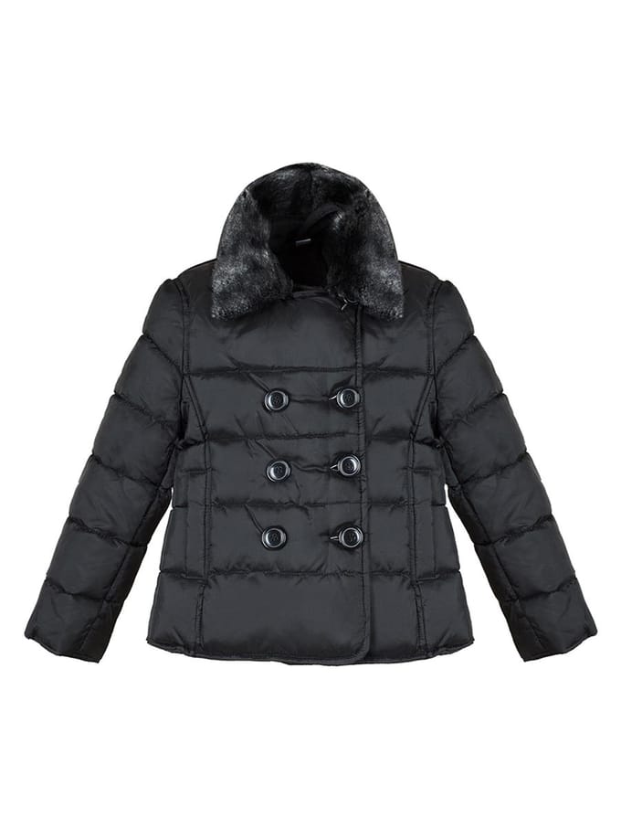 Veste d'hiver noire pour fille Olimpias black