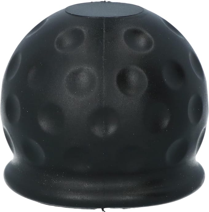 Famanu - Trekhaak kap zwart, geschikt voor VW Golf, beschermdop 50 mm