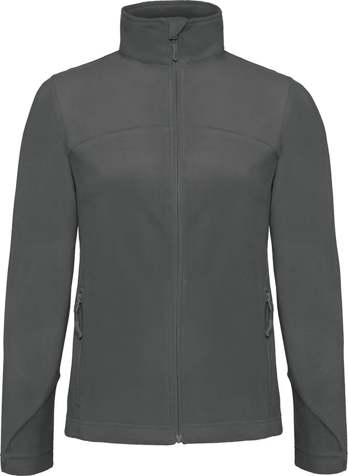 Fleecevest 'Coolstar Women Fleece Full Zip' Maat M Grijs