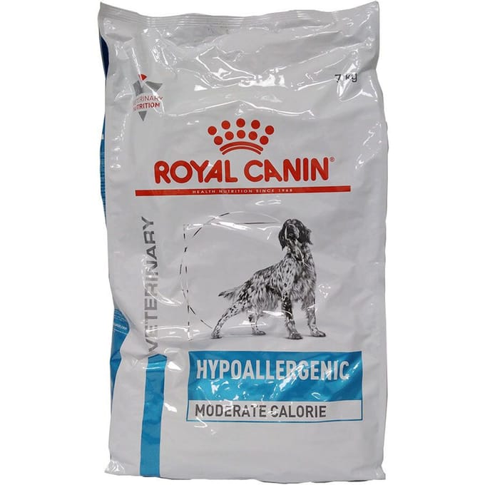 Royal Canin - Hondenvoer Droog Hypoallergenic Moderate Calorie - 1 x 7 kg