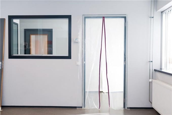 PrimaCover stofdeur - Zipper Door A - 250cm x 120cm