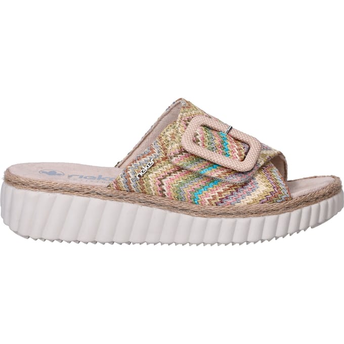 Rieker Slipper multicolor Syntetisch - Maat 36