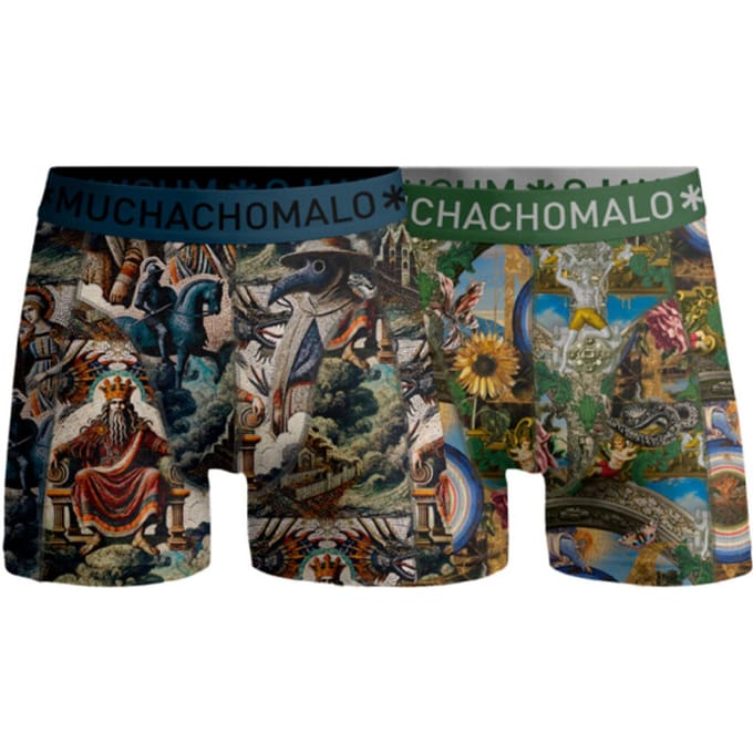 Muchachomalo Boys 2-pack boxer shorts premodern