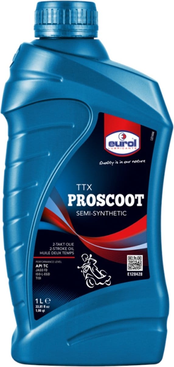 Eurol 2 Takt - 2T - Olie - Semi Synthetisch - 1 liter