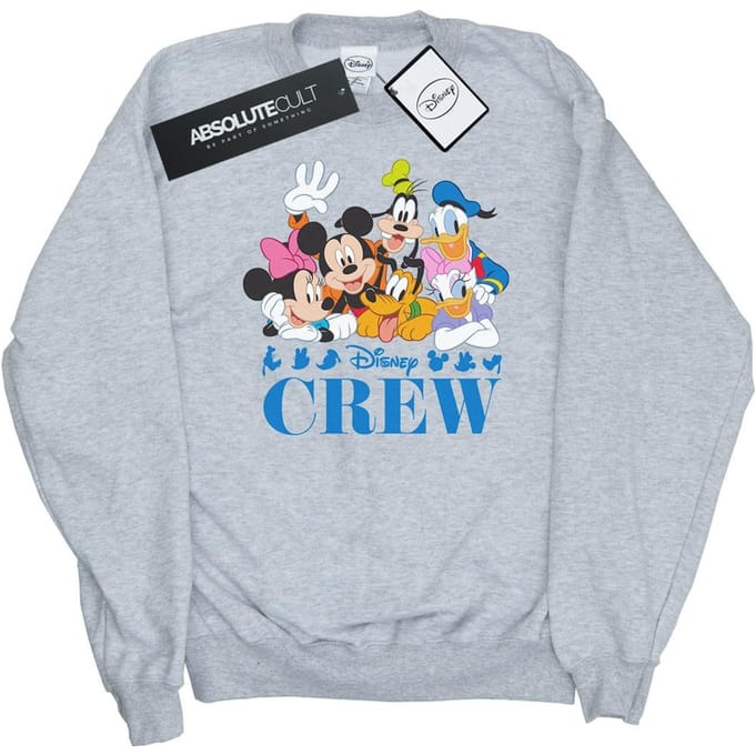 Disney Meisjes Mickey Mouse Disney Vrienden Sweatshirt (Sportgrijs)