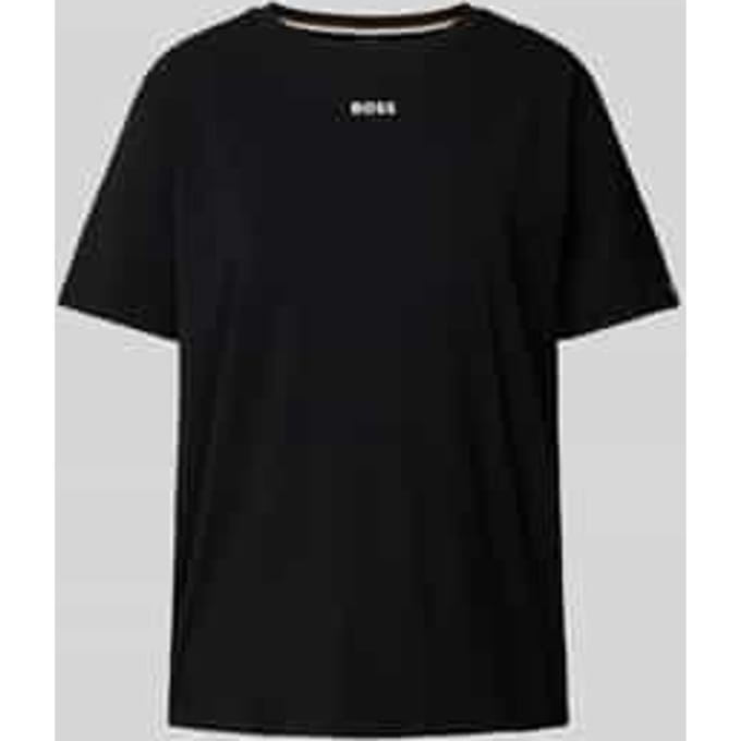 T-shirt met labelprint