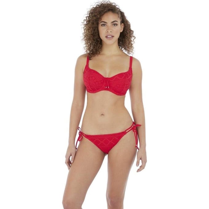 Freya - SUNDANCE UW Sweetheart Bikini Top - RED - Vrouwen - Maat 65D