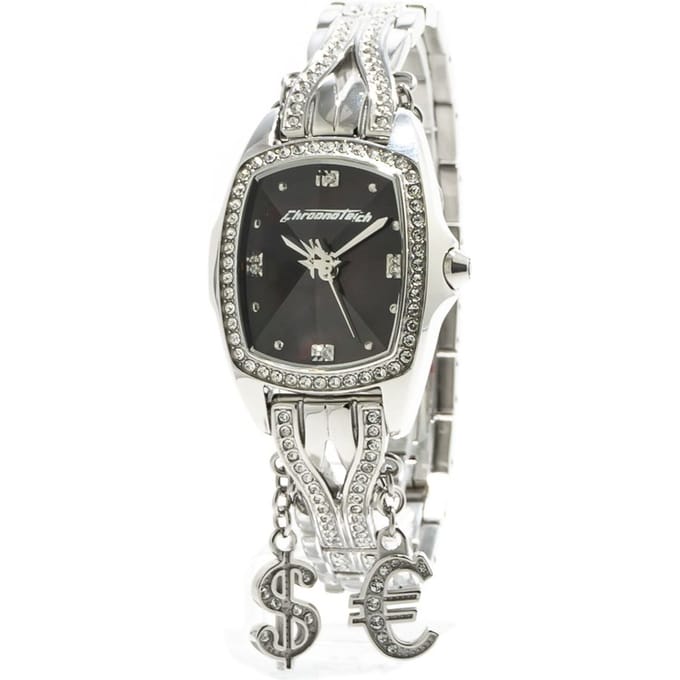 Chronotech 7008ls15mac Kristallen Sieraad Horloge