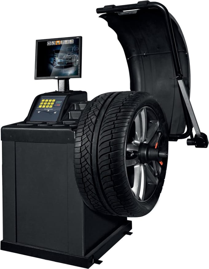 Rockforce RF-1897WR230 - Automatische Wiel Balansmachine - 230V - 9 Modi