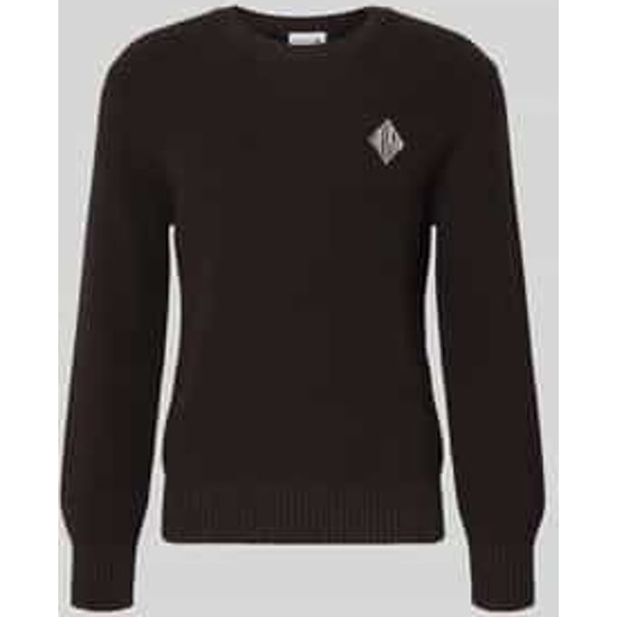 Regular fit pullover van katoenmix model 'COTES PERLES'