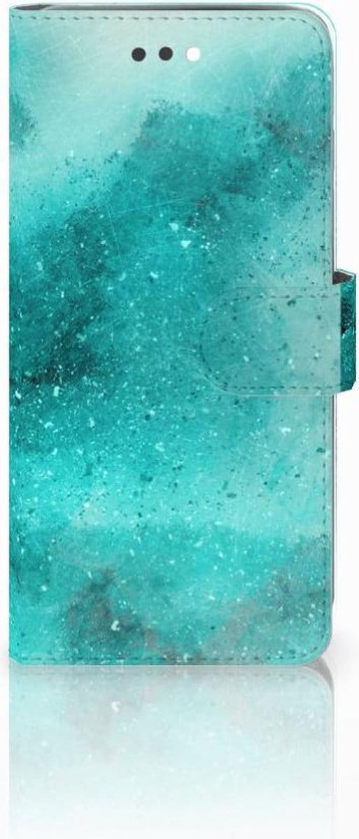 Boekhoesje voor Hoesje Apple iPhone 7 Plus | 8 Plus Painting Blue