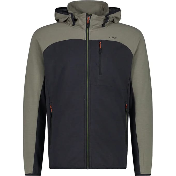 Rekbare fleece hoodie CMP
