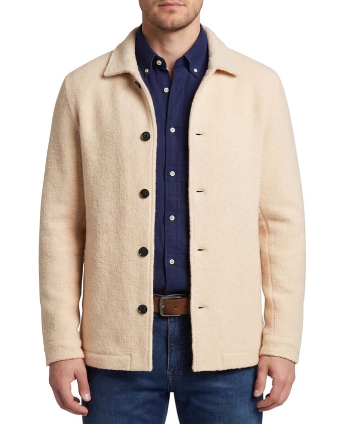 Profuomo vest beige