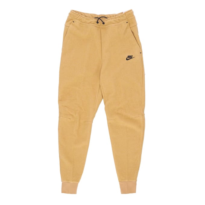 Sportkleding heren Tech Fleece winterjogger trainingspakbroek Elemental goud/zwart
